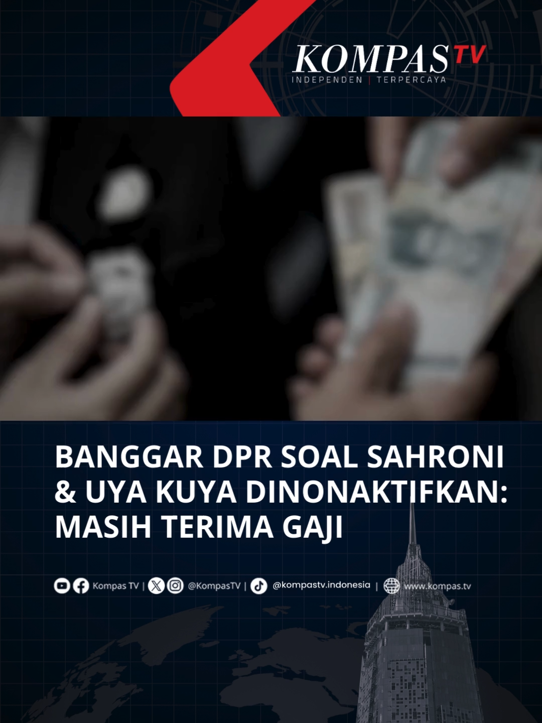 Ketua Badan Anggaran (Banggar) DPR RI yang juga anggota Fraksi PDI-P Said Abdullah menegaskan, tidak ada istilah anggota Dewan nonaktif dalam Undang-Undang (UU) Nomor 13 Tahun 2019 tentang MPR, DPR, DPD, dan DPRD (MD3). Sejumlah anggota DPR RI dinonaktifkan buntut pernyataan viral dan aksi berjoget saat Sidang Tahunan MPR. Mereka yaitu Adies Kadir (Golkar), Ahmad Sahroni (Nasdem), Nafa Urbach (Nasdem), Eko Patrio (PAN), dan Uya Kuya (PAN) yang kini telah dinonaktifkan oleh partainya. Catatan Redaksi: Setiap warga negara berhak menyuarakan pendapatnya. Namun,  kebebasan berpendapat harus dilakukan secara damai, tertib, serta jangan terprovokasi untuk melakukan perusakan dan penjarahan. #SalingJagaIndonesia Tuliskan komentarmu dan dapatkan berita terkini lainnya di www.kompas.tv serta youtube.com/kompastv #SOROTKompasTV #TikTokBerita