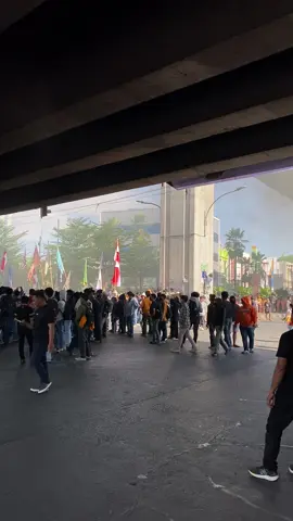Aksi demo Makassar Hari Ini #mahasiswa #dpr #demonstrasi 