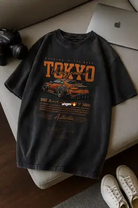 Tokyo Print t-shirt limited edition #printedshirt #unisexshirt #statementshirt 