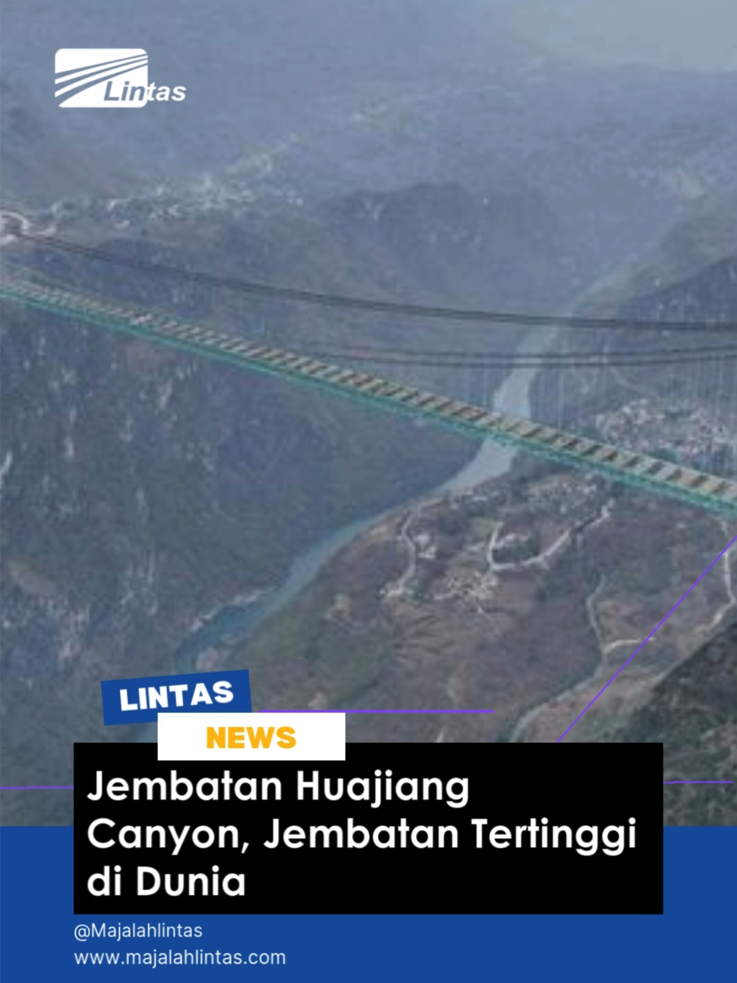 #viralvideo #lintasnews #viral #news #fyp #majalahlintas #infrastruktur #china #jembatan #bridge