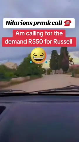 Am calling for the demand R550 for Russells#freeman#prank#prankcalls #funny #prankphonecalls 