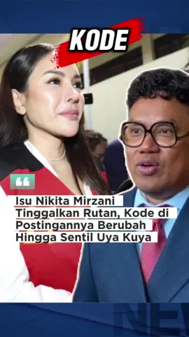 Isu Nikita Mirzani Tinggalkan Rutan, Kode di Postingannya Berubah Hingga Sentil Uya Kuya #fyp #viral #nikitamirzani   #creatorsearchinsights 