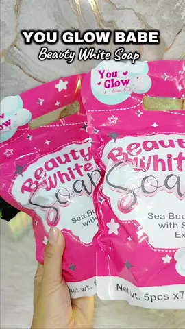 Beauty White Soap from You Glow Babe! 10x whitening soap. May Seabuckthorn with Snail Extract! ✨ #youglowbabe #youglowbabebeautywhite #beautywhitesoap 