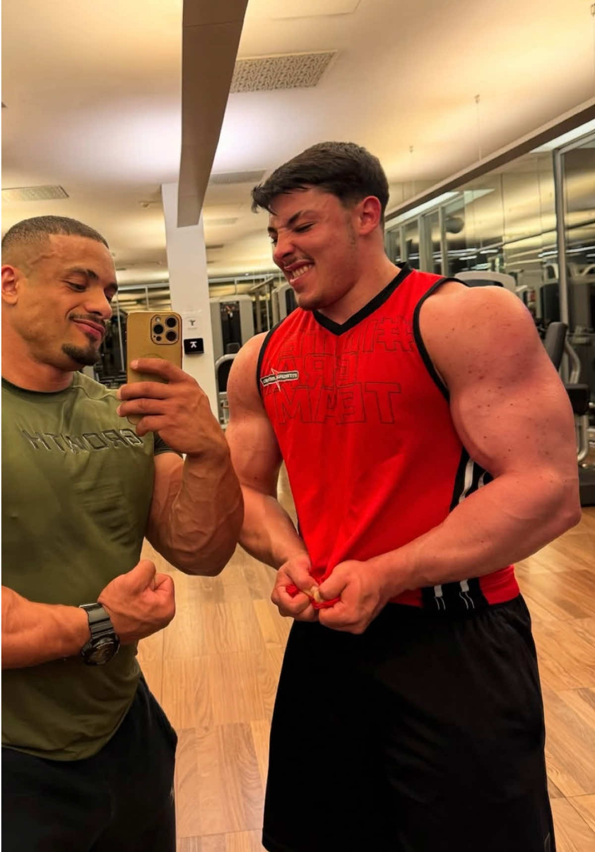 Ganley tem medo 😂 #gnomo #ganley #bodybuilder #maromba #meme 