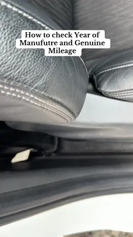 How to Check year & Genuine Mileage🫡