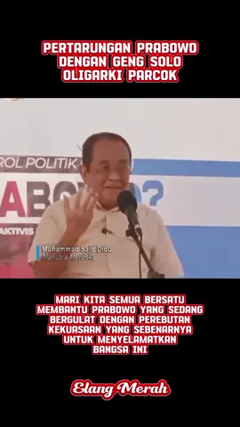 Pertarungan Prabowo dengan geng solo oligargi parcok