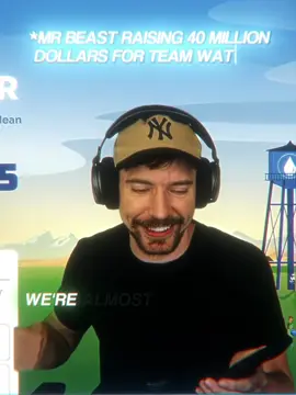 MrBeast Helps Raise $40,000,000 for TeamWater ❤️💖 #fyp #teamwater #mrbeast #charity 