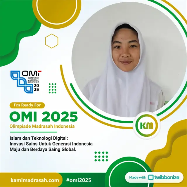 Halo sahabat madrasah!🙌🏻  Kami dari MAS DARUL ULUM BUAY BAHUGA LAMPUNG siap mendukung dan mensukseskan Olimpiade Madrasah Indonesia (OMI) Tahun 2025🥳🤩 Yuk, bergabung dan buat perbedaan dengan mendukung kampanye ini juga. Bersama-sama, kita dapat menciptakan dampak positif—ayo sebarkan kampanye ini! 💪 #omi2025  #olimpiademadrasahindonesia  #kamimadrasah #fyp  #Twibbonize 