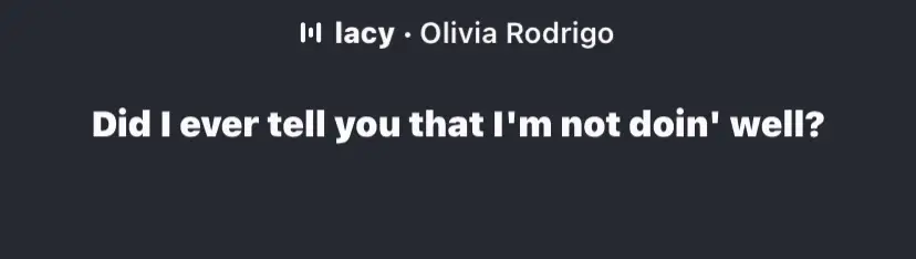 Lacy | Olivia Rodrigo #lacy #oliviarodrigo #lyrics #song #spotifywrapped #4u 