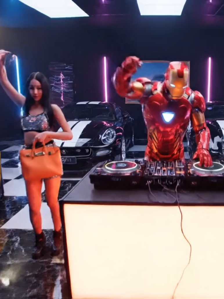 Chaos never looked this good! #ironman  #hancur  #demo  #CinematicVibes #FYP