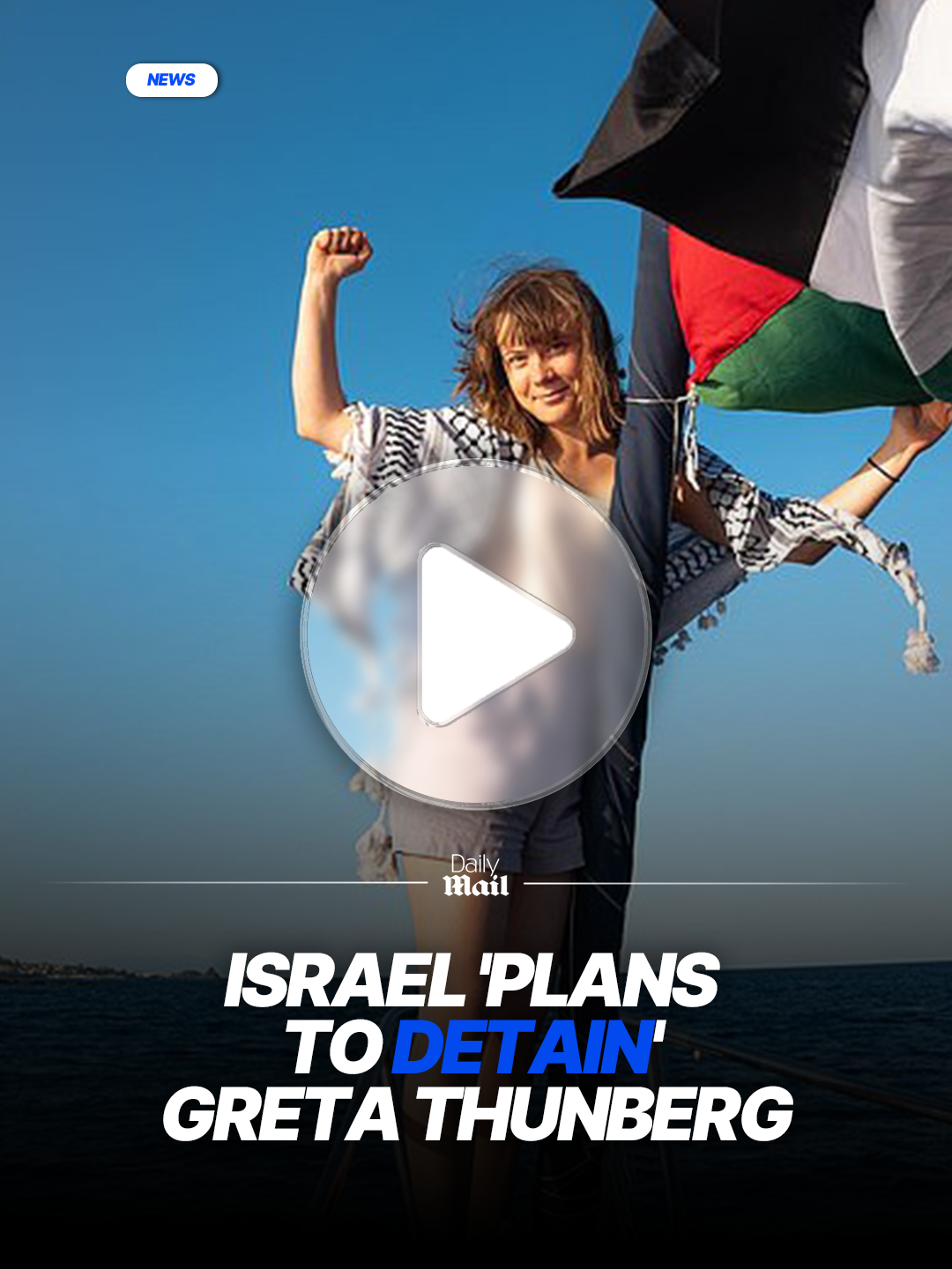 Israel is reportedly planning to detain Greta Thunberg in ‘terrorist-level’ conditions as she launches a second Gaza flotilla from Barcelona. The 22-year-old, joined by actor Liam Cunningham and ex-Barcelona mayor Ada Colau, aims to deliver aid to Gaza after being detained by Israeli forces during her first attempt in June. National security minister Itamar Ben-Gvir is set to urge Prime Minister Benjamin Netanyahu to hold Thunberg and fellow activists in harsh detention centres, according to Israel Hayom #news #gretathumberg #gaza