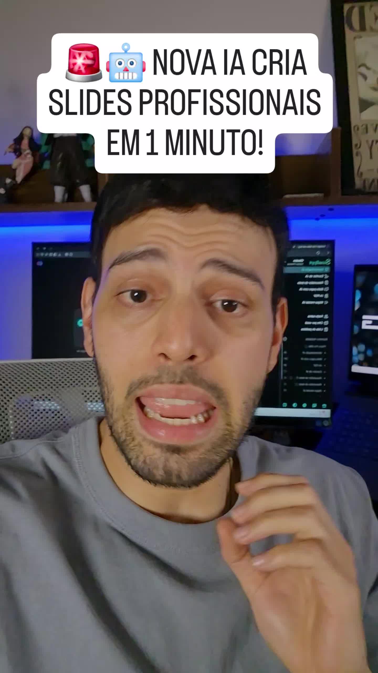 🖥️ Transforme ideias em apresentações profissionais em segundos — com IA e grátis! No Smallppt, você digita o tema, cola texto, PDF ou URL e a IA gera slides prontos, com conteúdo, design e transições. Também tem editor inteligente de texto, chat com IA, e resumo de PDF em um só lugar! #ia #aitool #ai #smallppt #ad