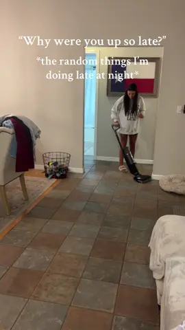 The best thing to clean is late at night when they dogs aren’t following you 🤣
