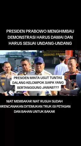 HIMBAUAN BAPAK PRESIDEN PRABOWO SUBIANTO  #demodpr  #dpr  #tnipolri 
