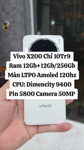 Vivo X200 Chỉ 10Tr9 #trinhvanmobile  #vivox200 