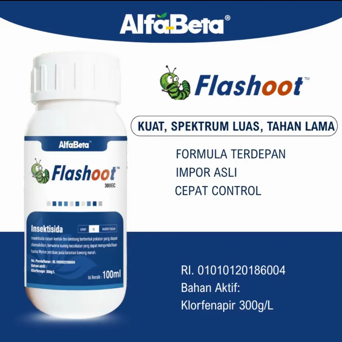 Insektisida Flashoot 30% klofenapir adalah produk insektisida yang dapat membantu petani dalam membasmi hama pada tanaman.  Tersedia ukuran 100 ml, produk ini memiliki beberapa tagar seperti insektisida Flashoot klofenapir, ulat gradual, thrips, kutu kebul, hama ukir. Petani dapat memperoleh hasil panen yang lebih baik dan tanaman yang lebih sehat.  #fyp #insektisida #insektisidaviral #petaniindonesia🇮🇩🇮🇩🇮🇩🌿🌿 #obatpertanian 