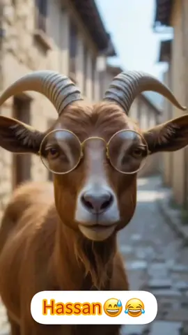 Bakra funny  #bakrafun #desimeme #creatorsearchinsight #trendingbakra #hassan 
