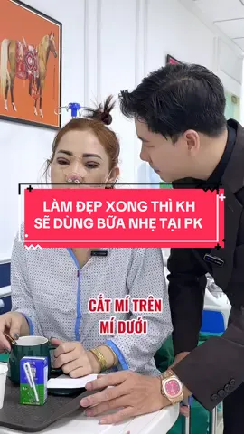 SAU KHI LÀM ĐẸP XONG, CHỊ EM SẼ DÙNG BỮA ĂN NHẸ BÊN ANH ĐỨC #nangmuicautruc #catmi #cangdamat #suamuihong #cangdamini