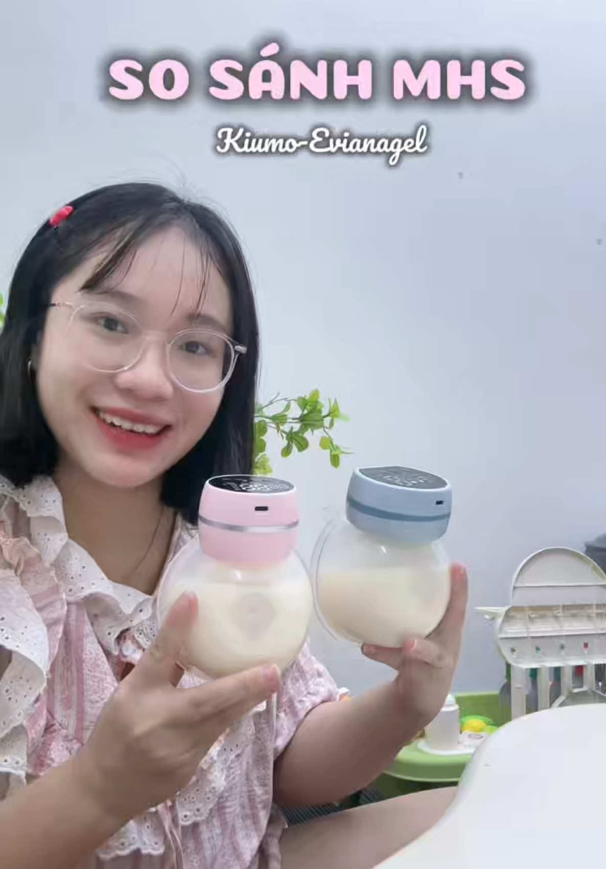 So sánh 2 em máy để các mẹ có thể thấy khách quan hơn, còn bản thân mẹ Táo thấy Evian hoàn thiện hơn Kiumo nha #thanhdangmetaoteu #mayhutsuaranhtay #mayhutsuakhongday #mayhutsua#evianangel 