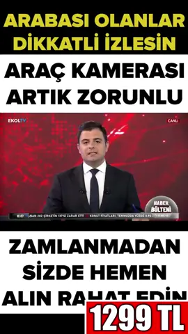 Yeni Tebliğe Uygun 3 Kameralı Araç Kamerası Ücretsiz Kargo 2 Yıl Garanti ve Kapıda Ödeme İmkanı