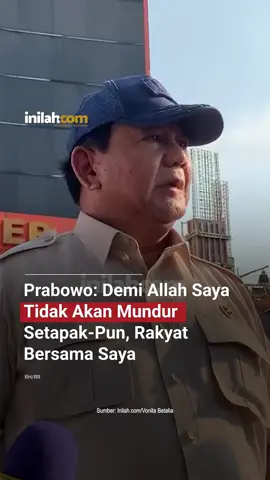 Presiden Prabowo Subianto mencium adanya indikasi makar di balik aksi demonstrasi yang berakhir dengan kerusuhan dalam beberapa hari terakhir.  Ia menegaskan berdiri di samping rakyat Indonesia dan berkomitmen untuk memberantas korupsi serta melawan mafia, tidak peduli siapa mereka atau seberapa besar kekuatan yang mereka miliki. Ia juga menyatakan bahwa seluruh aparat negara akan bergerak untuk menyelidiki dan menuntaskan kasus pihak-pihak yang bertanggung jawab atas demonstrasi yang berujung kerusuhan tersebut. - Selengkapnya kunjungi website dengan klik link di bio atau download aplikasi di AppStore dan Google Play Store. #inilahNews #PrabowoSubianto #DPRRI #Demo #Inilahcom #titiktengah #titikcerah 
