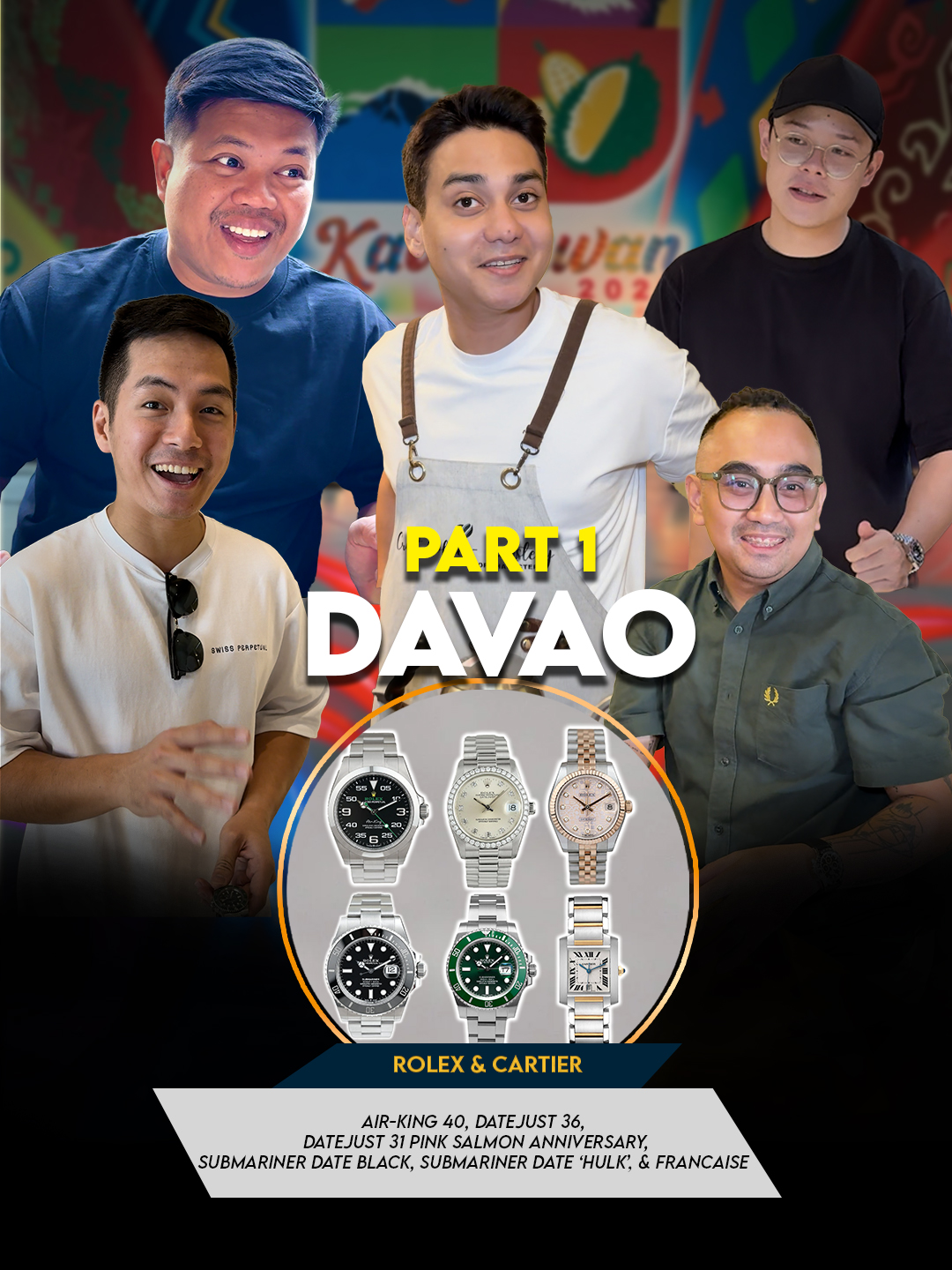 DONE DEAL IN DAVAO: Larga ta sa DAVAO, samahan niyo ko para makipagdone deal sa mga VIP clients natin! Syempre ‘di mawawala ang food trips, kape at pasabog ni @parangmackoy! Let’s Go! #parenghayb #parengchollo #parengg #gentrytimepieces #rolex #watch #buyandsell #business #diamonds #davao #fyp