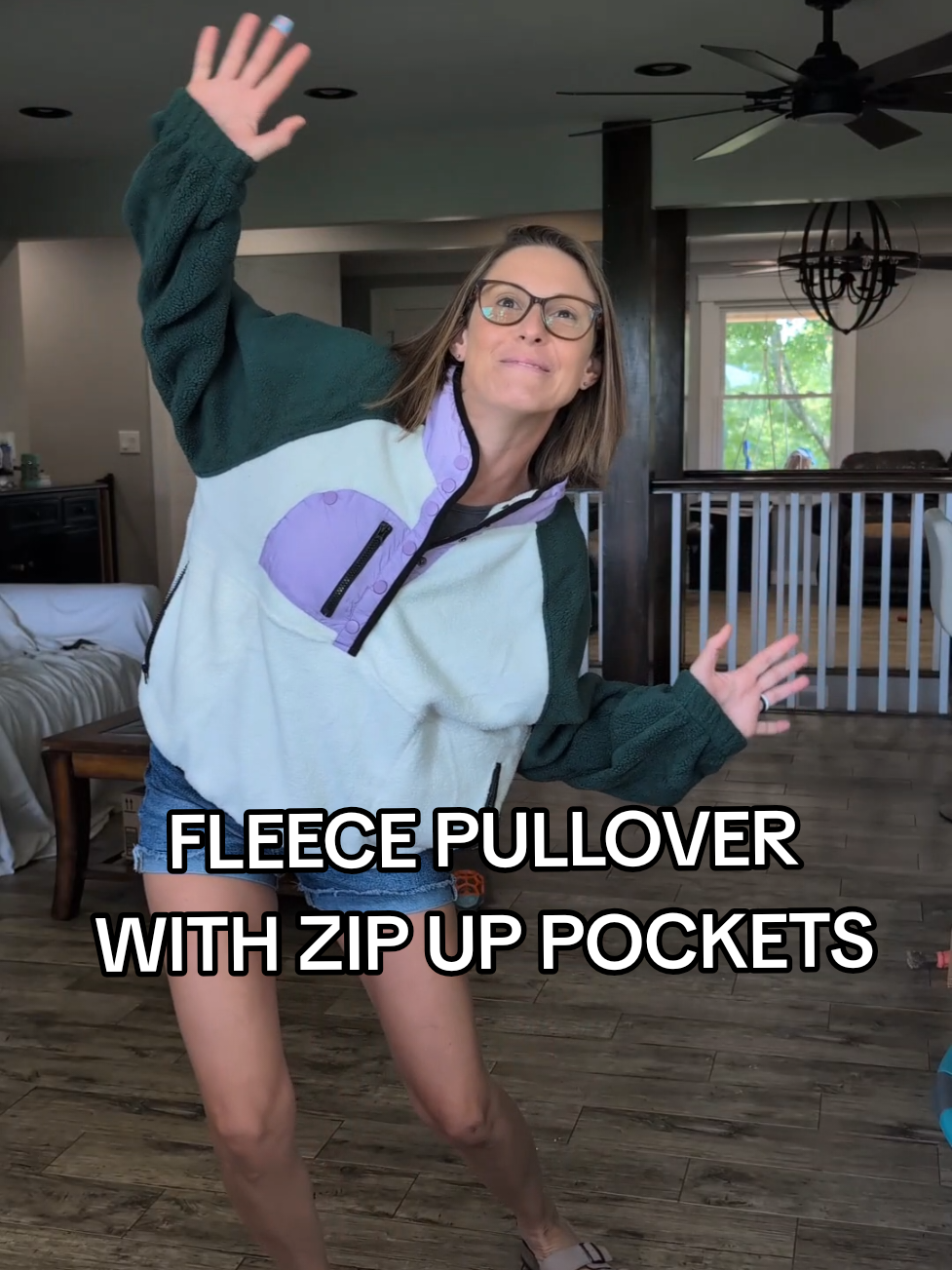 They have a color option for everyone even our neutral girlies. This soft fleece Sherpa pullover is the perfect weight to layer as we move into fall or if you are also ready to hit the slopes like me. ⛷️ Check and see if it's still on sale and if the color you want is in stock.  *sale as of 9/1/25 -marci & kerry   #sherpapullover  #fleecepullover  #colorblock  #outerwear  #zipup 