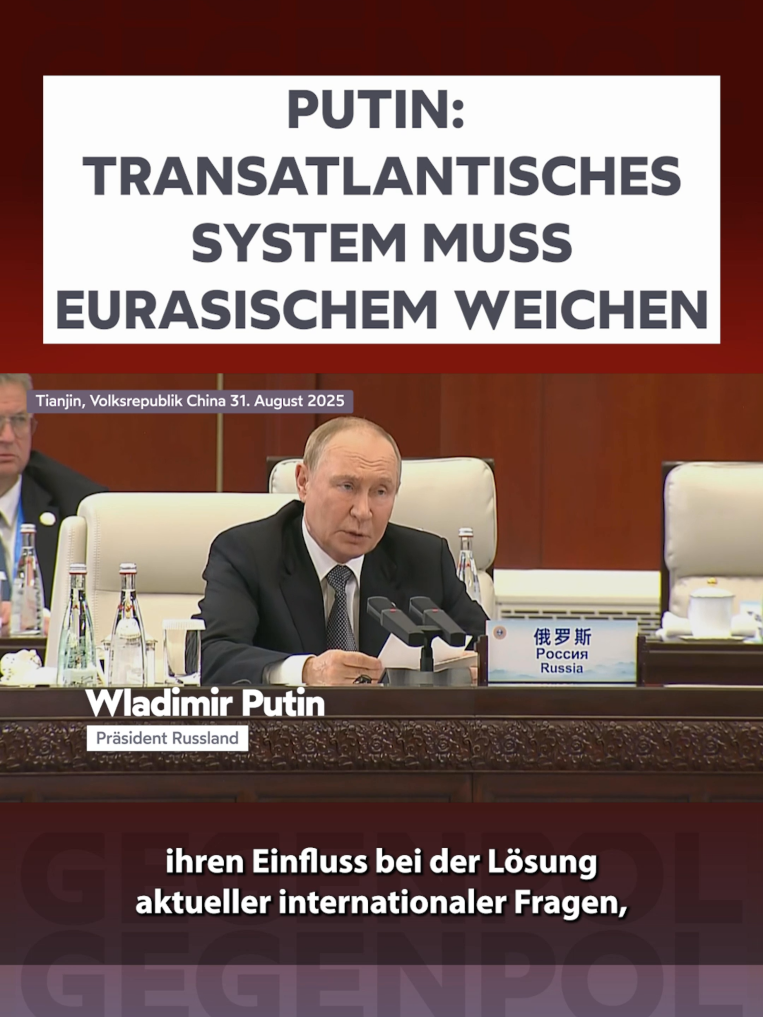 #Putin #Russland #Moskau #Brics #SCO