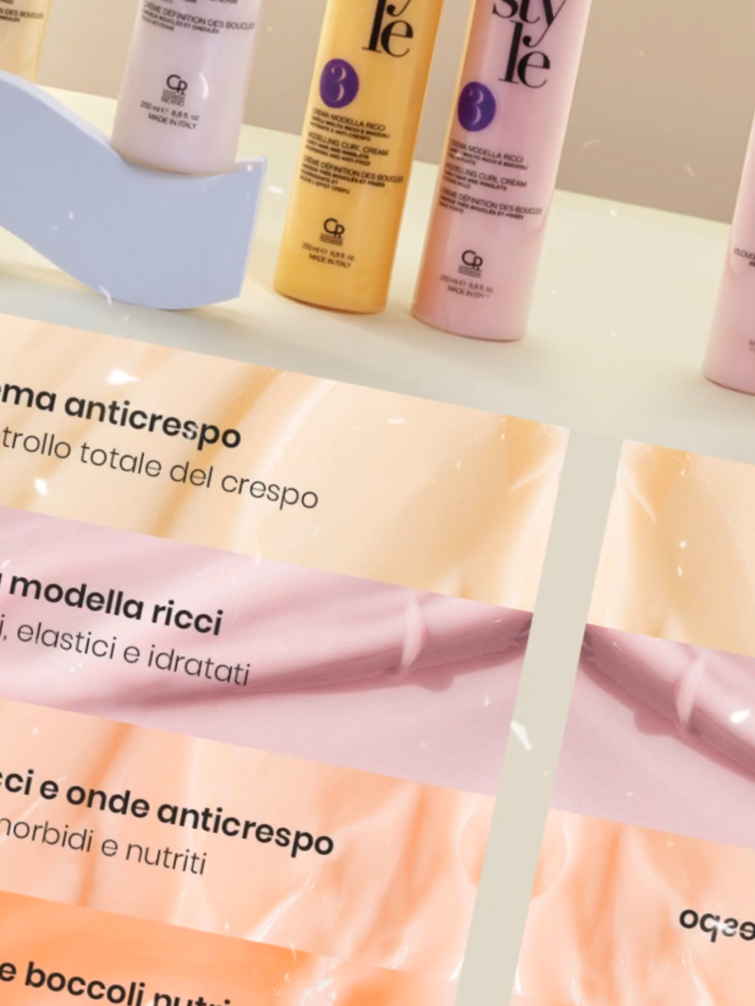 Dalla texture leggera e profumata, le nostre creme #Style saranno il tuo alleato preferito per dei ricci elastici, definiti e a lunga tenuta. Dai vita a capelli voluminosi, scopri la linea completa 💆‍♀️ #CapelloPoint #Style #cremericci #curlshair #riccidefiniti #haircareroutine #haircare #beauty #riccidefiniti #curlyhair #capelliricci #ogniricciouncapriccio #prodottiprofessionali #spedizionegratuita #madeinitaly #sconti #promo #hair #hairstylist