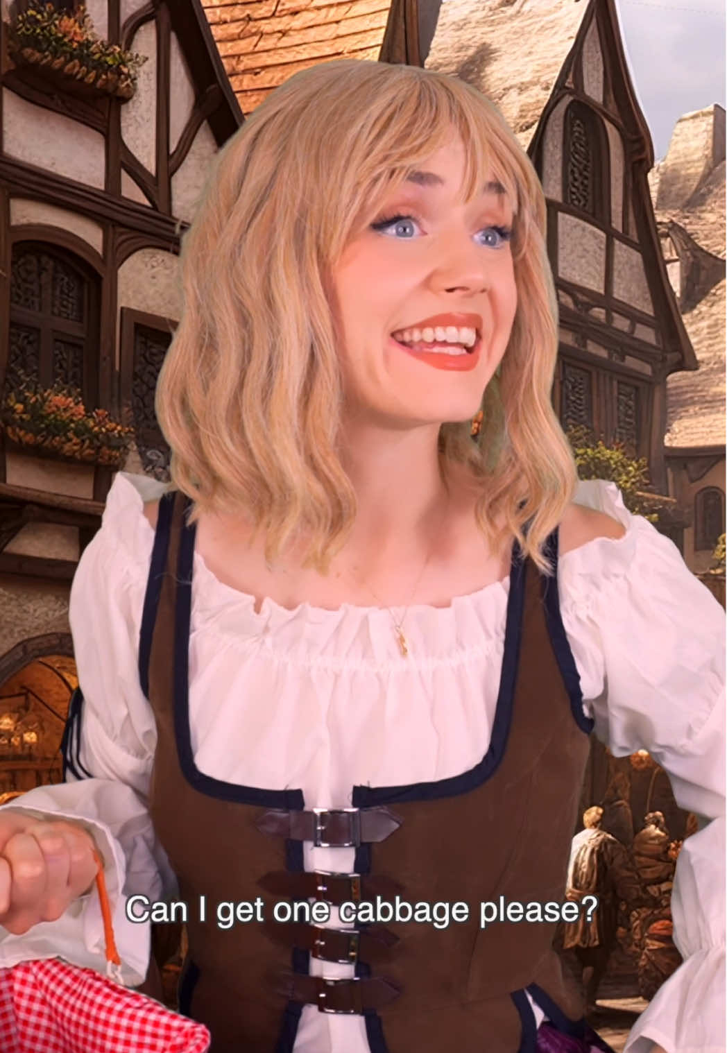 Agnes & Edith go to market ⚔️🏰🔮✨ did you know in the olden days you could be accused of witchcraft if you owned a cat, were left handed, had an unusual birthmark, lived alone or predicted the weather? Well, now you do 🫣 #witch #witchtrials #salemwitchtrials #salem #comedy #skit #history 