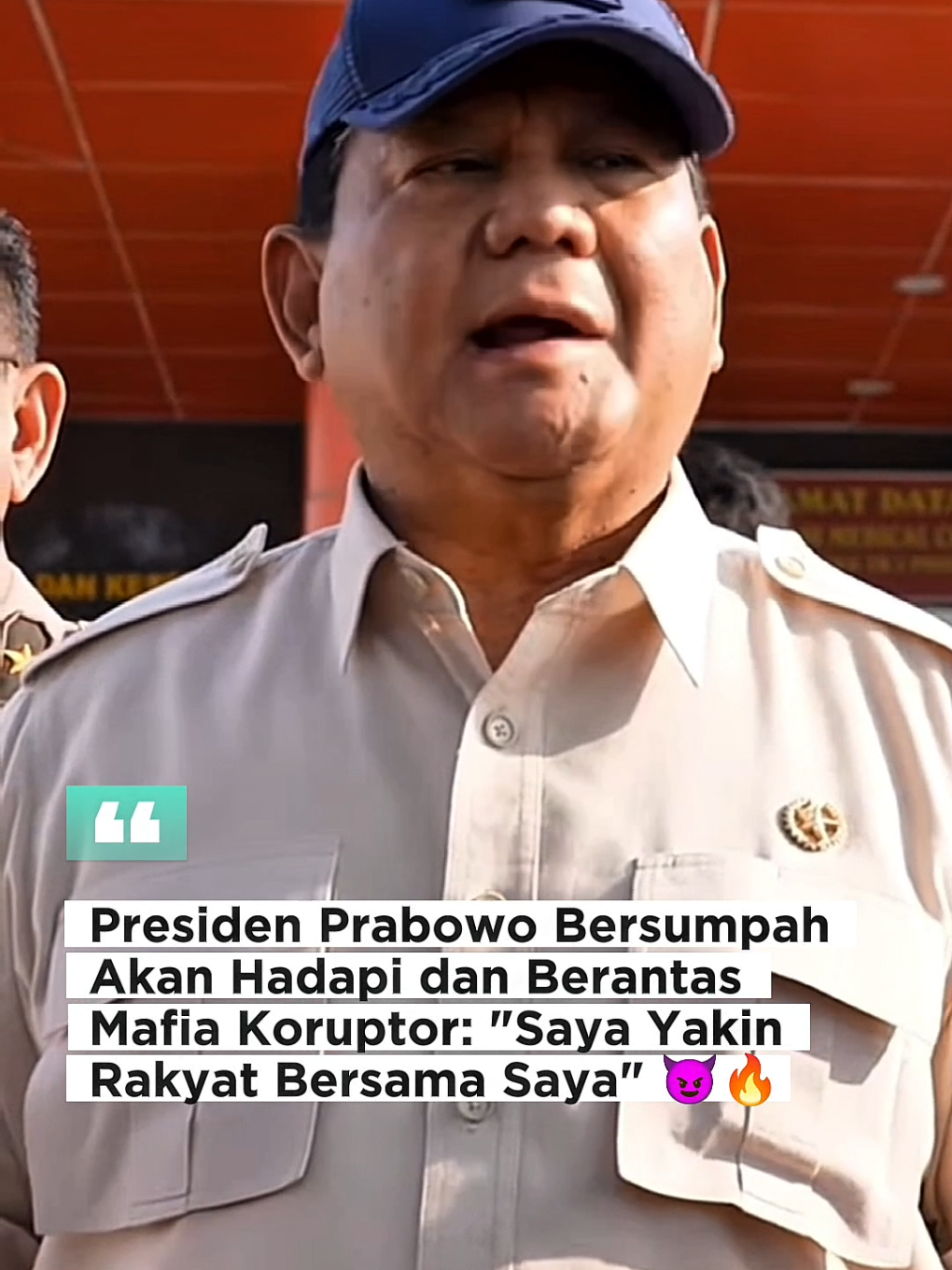 Mana nih Rakyatnya pak Prabowo sini kumpul!! 🇮🇩😈☝ #prabowosubianto #presidenkhatulistiwa  #rizachalid #viralditiktok #fypviralシ 