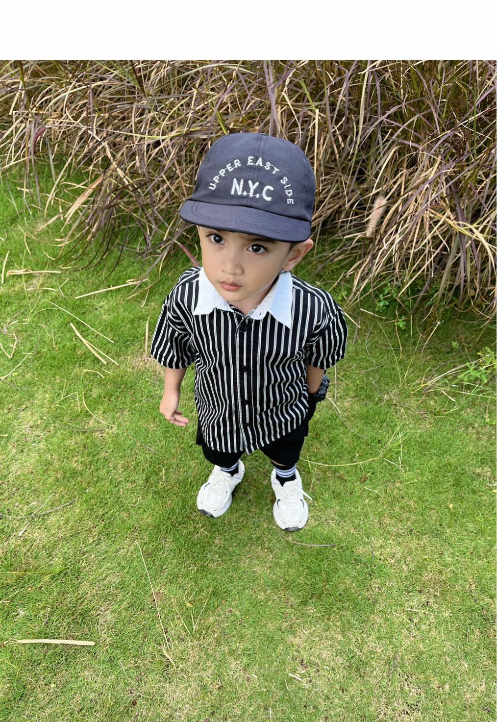 MasyaAllah.. Spill outfit disini👇🏻 @Bunda & Rayyan  #outfitanakcowok #ootdanaklakilaki #ootdanakcowok #outfitanaklakilaki #fyp 