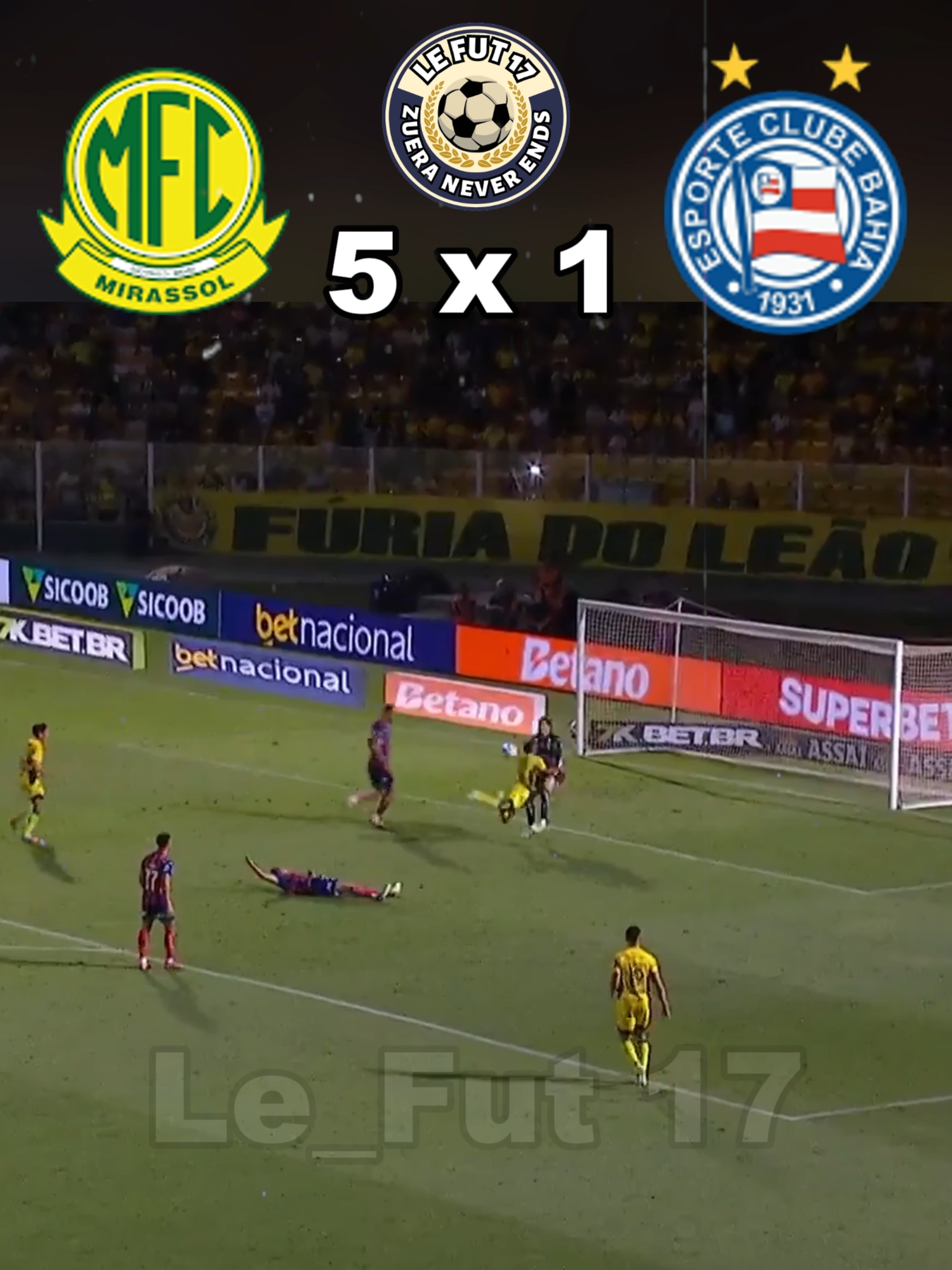 mirassol x bahia 😂🤣😁 #futebol #mirassol #brasileirao #bahia #engracado #futebolbrasileiro #edit #smzinho