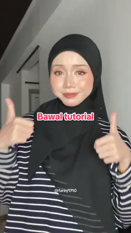 Replying to @jannahzainuddin._ pastu satgi nak tutorial makeup pulak kan HAHAHAHA 🤣 #bawaltutorial #hijabtutorial #cikgufarey 