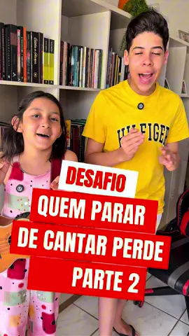 Quem parar de cantar perde