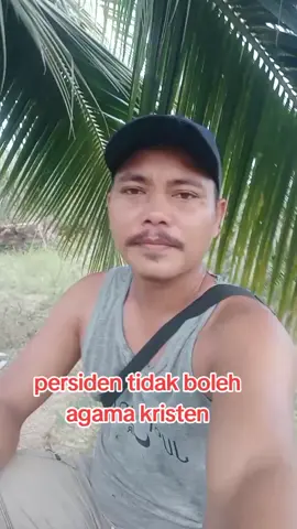 presiden tidak boleh agama kristen