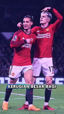 Manchester United Lepas Antony dan Garnacho 😱 #fyp #football 