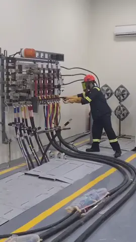 Testing before switching 11kv Circuit Breaker #electrician #lineman #creatorsearchinsights 