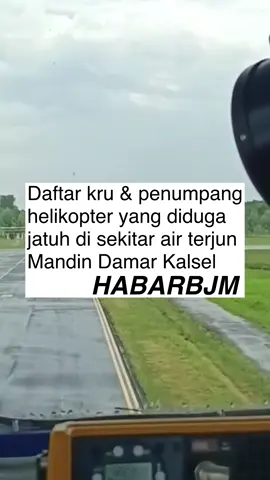Helikopter dengan nomor registrasi PK-RGH dilaporkan hilang kontak saat terbang di atas Kecamatan Mantewe, Kabupaten Tanah Bumbu, Kalimantan Selatan, Senin (1/09/2025) sekitar pukul 12.02 WITA. Helikopter jenis BK117-D3 milik Eastindo Air tersebut membawa 6 penumpang yang merupakan warga sipil, dan 1 pilot, serta 1 engineer sehingga total ada 8 orang. Kru: Kapten Haryanto (Pilot) Hendra (Engineer) Penumpang: Mark Werren, Yudi Febdrian, Andys Rissa Pasulu, Santha Kumar, Claudine Quito, Iboy dan Irfan Rosa.