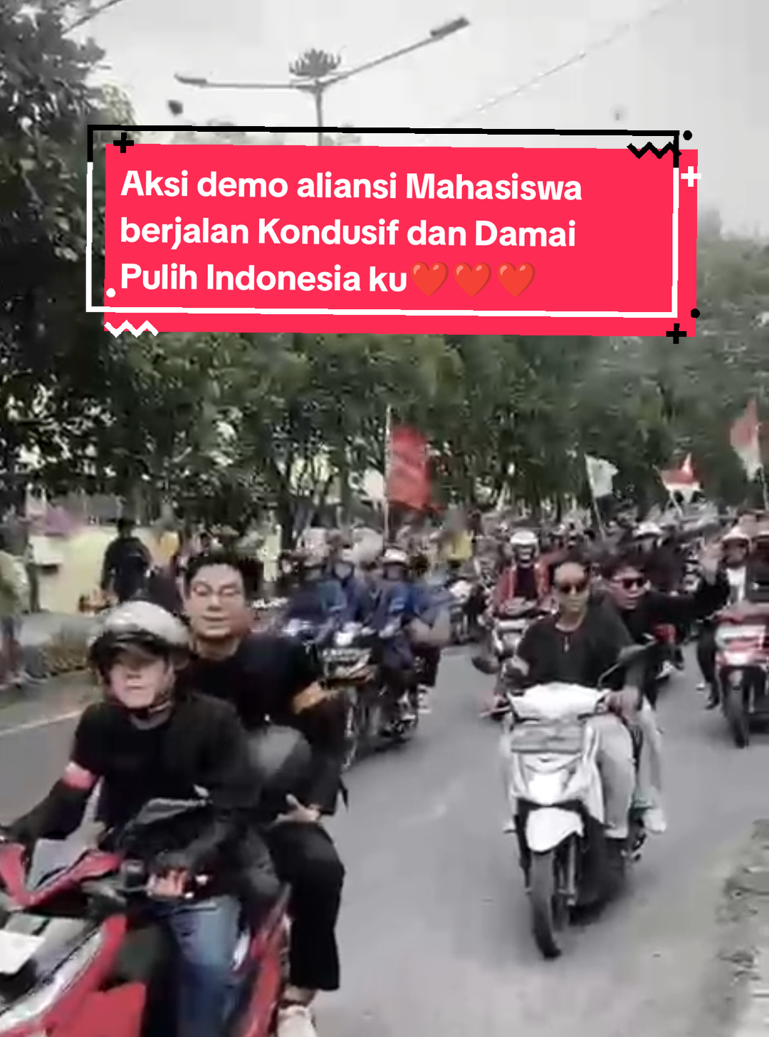 ‼️Aliansi Mahasiswa Lampung ‼️ Situasi pagi tadi terpantau  🌡️🌡️🌡️ salam demokrasi  hidup mahasiswa  #unila #itera #ubl #uin #fyp 