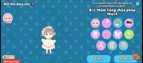 Bốc thăm công chúa phép thuật😭 #playtogethervng #ptgcretor #viral #xh