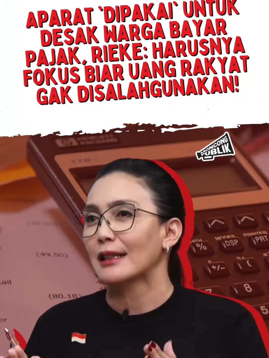 Rakyat dipaksa taat bayar pajak, tapi uangnya justru raib entah ke mana. Yang sangat ironis adalah ketika yang kerja keras adalah rakyat, yang menikmati hasil justru oknum yang menyalahgunakan wewenang.    Ini yang jadi keresahan Anggota Komisi VI DPR RI Fraksi PDI Perjuangan, Rieke Diah Pitaloka, yang menegaskan kalau seharusnya aparat penegak hukum fokus biar uang pajak rakyat gak disalahgunakan! Bukan malah rakyat diancam dan ditakut-takuti dengan aparat.    Kalau benar-benar mau adil, aparat penegak hukum harus mengawasi penggunaan pajak agar transparan, akuntabel, dan kembali ke rakyat dalam bentuk layanan publik. Sehingga uang pajak rakyat bisa dirasakan juga oleh rakyat.    Oleh sebab itu, Rieke mendesak agar sistem pendataan segera diperbaiki, karena data yang amburadul saat ini justru membuat rakyat kecil jadi korban, sementara kebocoran keuangan negara malah dibiarkan. #moncongpublik #pdiperjuangan #fraksipdiperjuangan #riekediahpitaloka #pajak #aparat #bayarpajak #intimidasi