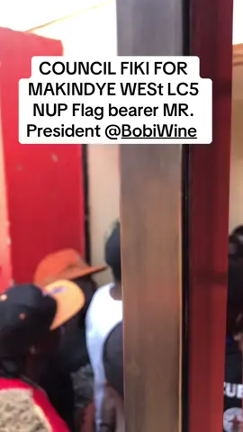 COUNCIL FIKI FOR MAKINDYE WEST NUP FLag bearer handler , MR.president @Bobi Wine ✊🏾we need COUNCIL FIKI 🤝🤝@Jose Chameleone @Galaxy TV Jikonkone @100.2 Galaxy FM Zzina! @Weaselmanizo😎 @Monica Katasii ⛱💫 