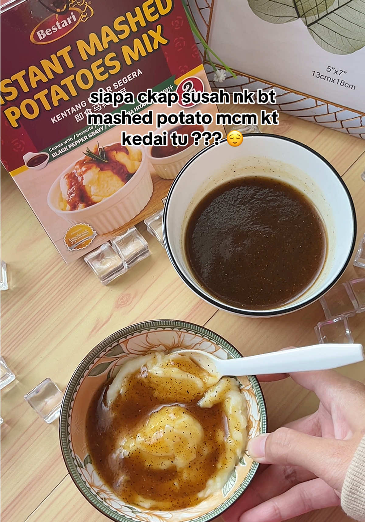 black pepper bgi sedap bg sy. 😍 Sedap sngat !! Bole repeat. 🙈 #bestarimashedpotato #bestarikentangputarsegera #mashedpotato #instantmashedpotatoes #kentangputarbestari 