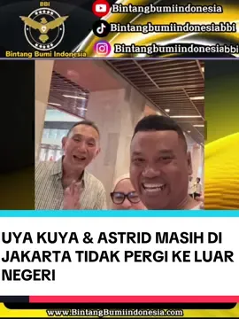 Uya kuya dan istri masih di jakarta tidak pergi ke luar negeri #bintangbumiindonesia #creatorsearchinsights #uyakuya #yusufhamka #dpr 