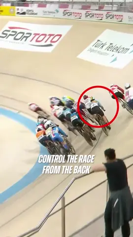 How to win an Elimination race 🔥   This is how Jules Hesters secured victory at the 2025 UCI #Track Nations Cup in Konya. 🥇   #Cycling #TrackCycling