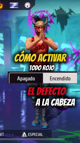 COMO ACTIVAR EL DEFECTO A LA CABEZA🗿 #freefire #sensibilidadefreefire #configuracionesfreefire 