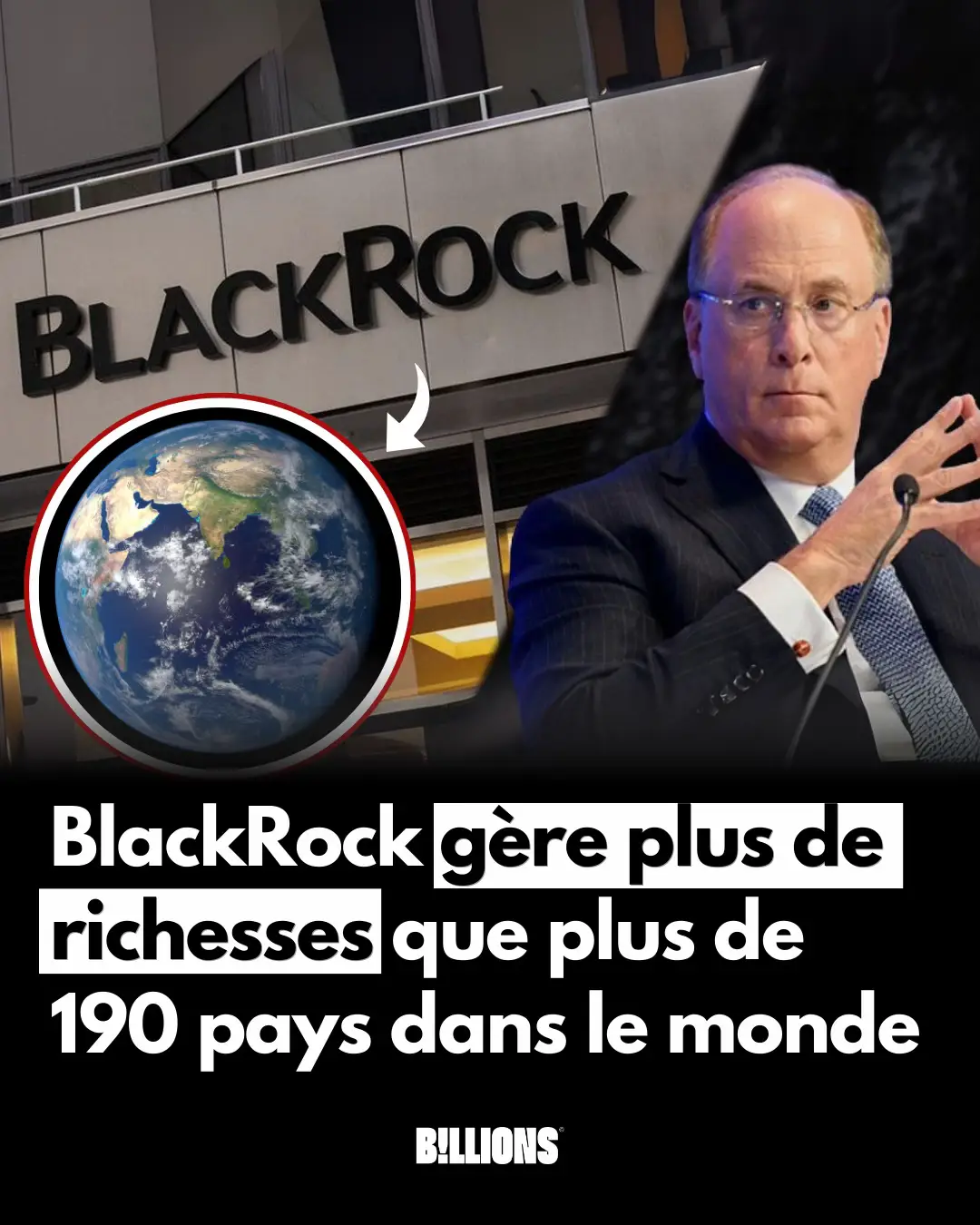 En 2025, BlackRock gère environ 12,5 trillions $ d’actifs sous gestion (AUM), ce qui dépasse le PIB de tous les pays du monde sauf les États-Unis et la Chine. 🌎 Avec cette somme, BlackRock serait le troisième « pays » au monde si on compare ses actifs au PIB national. 💵 ℹ️ Sources : LesEchos, Statista, Investing in the Web #finance #blackrock #argent #viral 