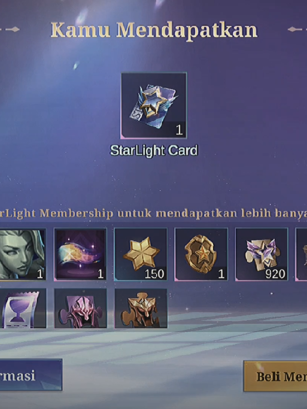 Modal 1 spin 10 diamond udah dapet skin starlight 🙏😭 Terimakasih moonton 🤣 #mlbb #mobilelegends #skingratisanmlbb #mlbbindonesia #hanabimobilelegend 