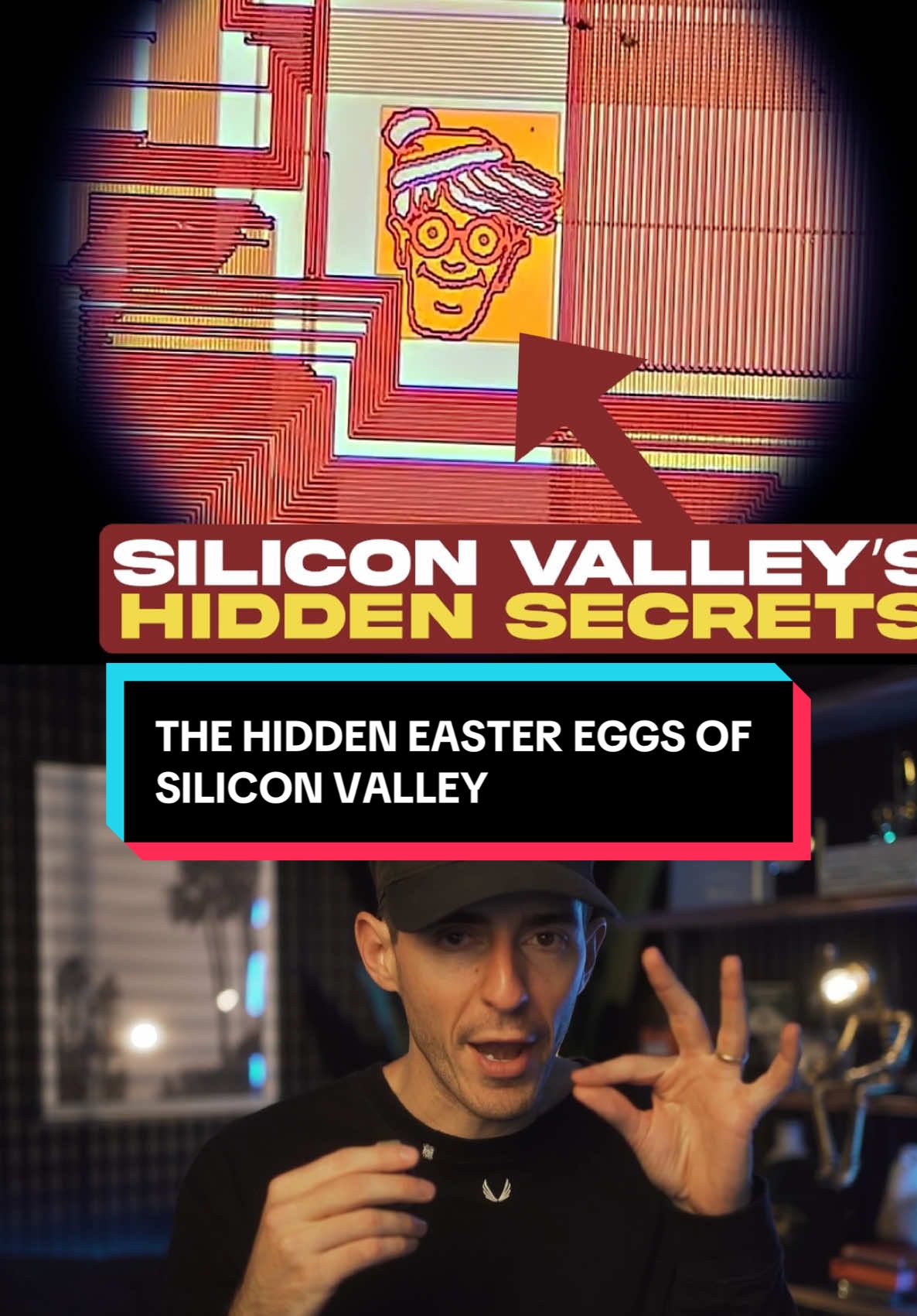 These are secret Easter eggs hidden in old computer chips #ai #artificialintelligence #Tech #techtok #technology #siliconvalley #future #collectibles 